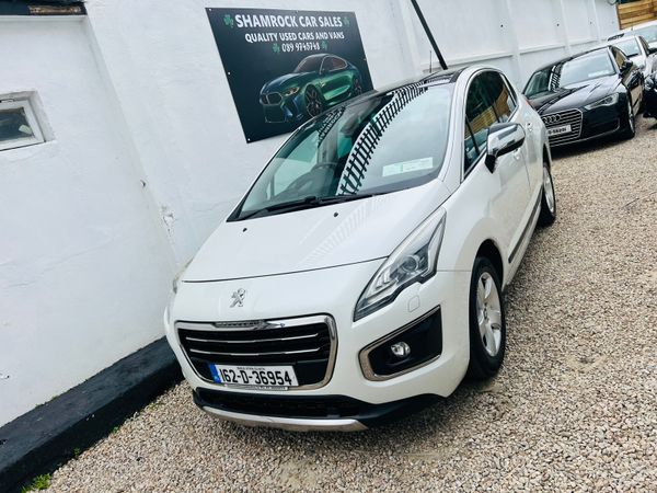 Peugeot 3008 SUV, Petrol, 2016, White