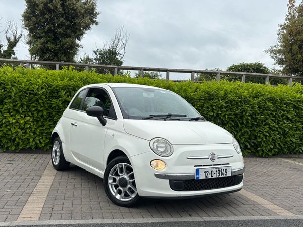 Fiat 500 Hatchback, Petrol, 2012, White