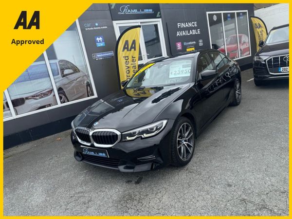 BMW 3-Series Saloon, Petrol Plug-in Hybrid, 2021, Black