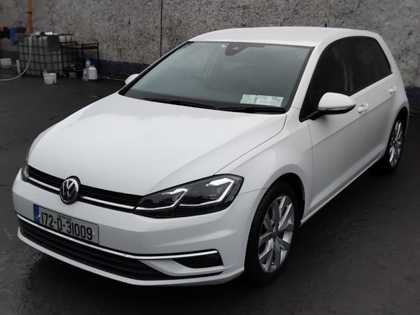 Volkswagen Golf Hatchback, Petrol, 2017, White