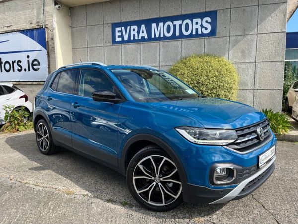 Volkswagen T-Cross SUV, Petrol, 2020, Blue