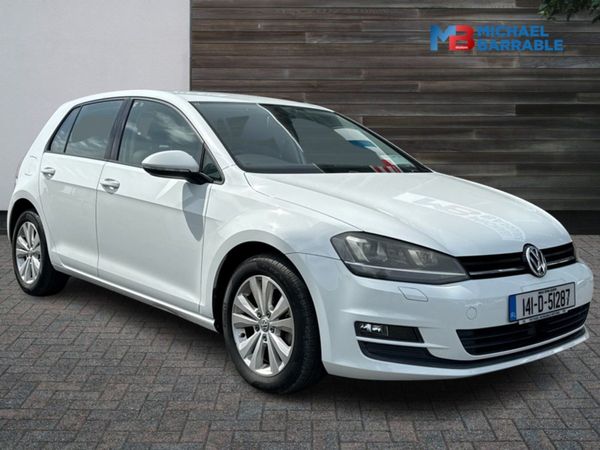 Volkswagen Golf Hatchback, Petrol, 2014, White