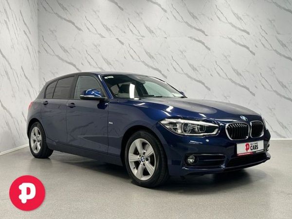 BMW 1-Series Hatchback, Diesel, 2017, Blue