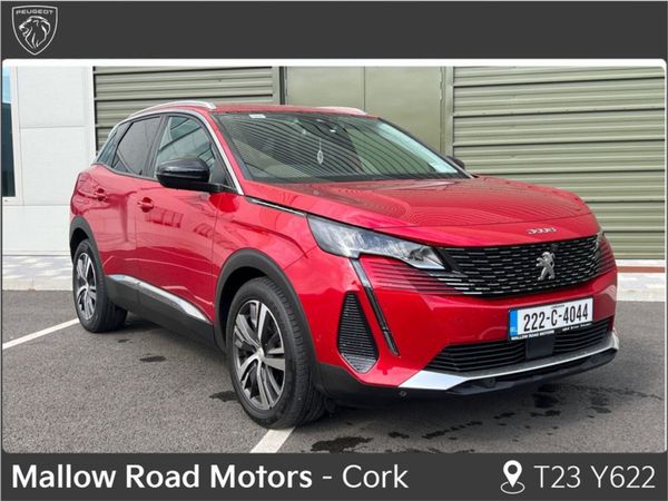 Peugeot 3008 MPV, Petrol, 2022, Red