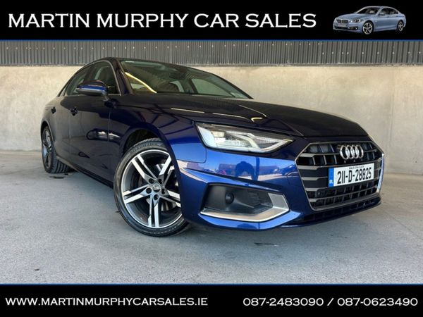Audi A4 Saloon, Diesel, 2021, Blue