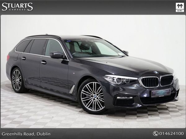 BMW 5-Series Estate, Diesel, 2018, Grey