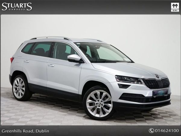 Skoda Karoq Estate, Petrol, 2022, Silver