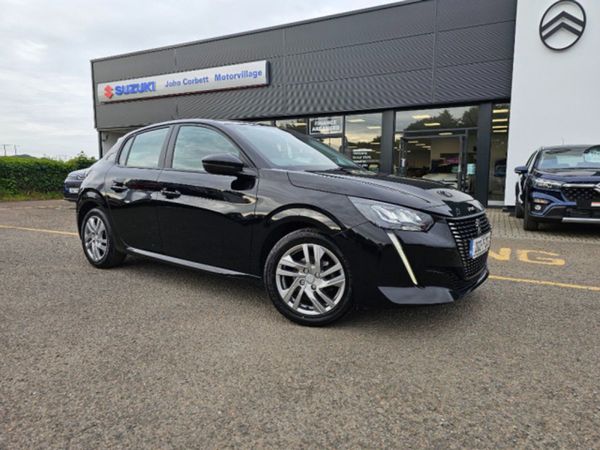 Peugeot 208 Hatchback, Petrol, 2020, Black