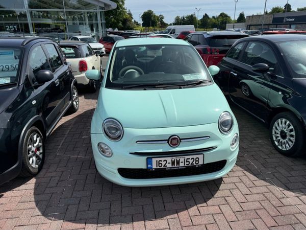 Fiat 500 Hatchback, Petrol, 2016, Green