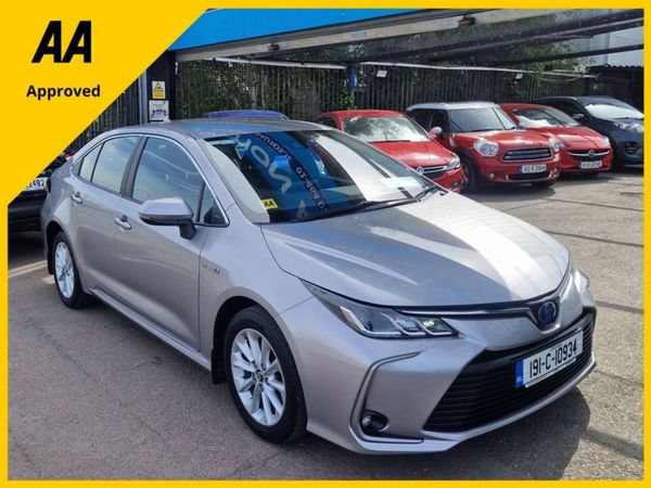 Toyota Corolla Saloon, Petrol Hybrid, 2019, Grey