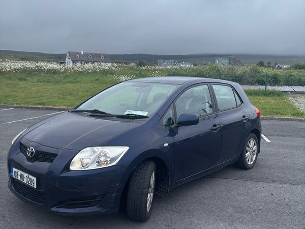 Toyota Auris Hatchback, Petrol, 2008, Blue