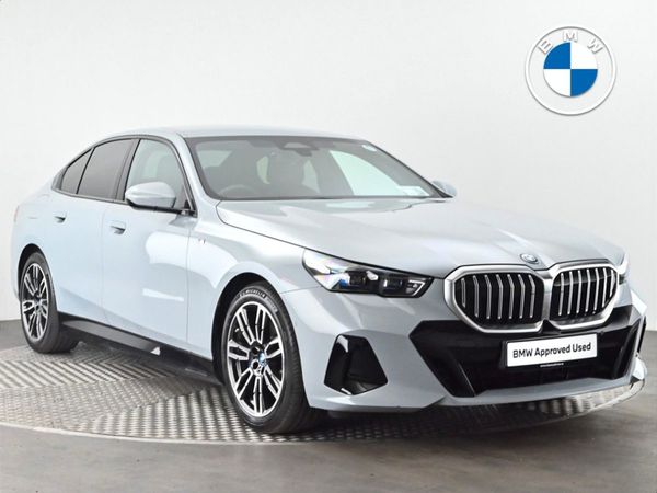 BMW 5-Series Saloon, Petrol Plug-in Hybrid, 2024, Grey