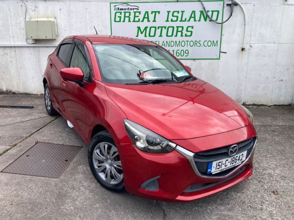 Mazda Demio Hatchback, Petrol, 2015, Red