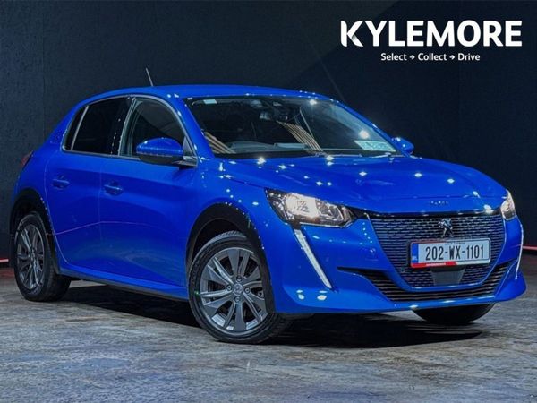 Peugeot 208 Hatchback, Electric, 2020, Blue