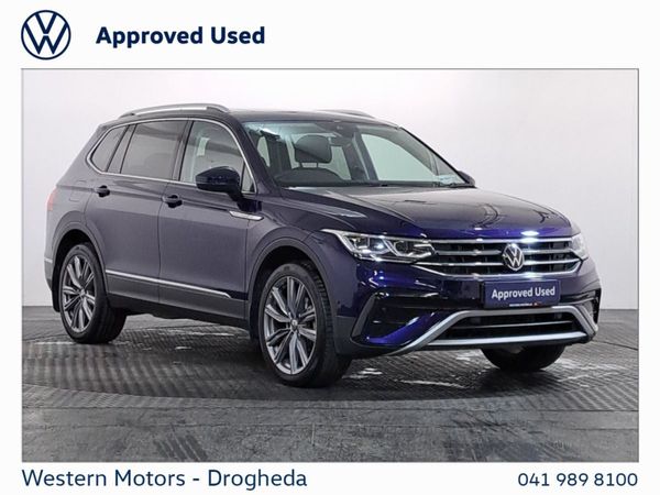 Volkswagen Tiguan Allspace SUV, Diesel, 2024, Blue