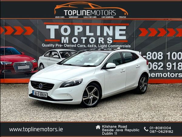 Volvo V40 Hatchback, Diesel, 2016, White