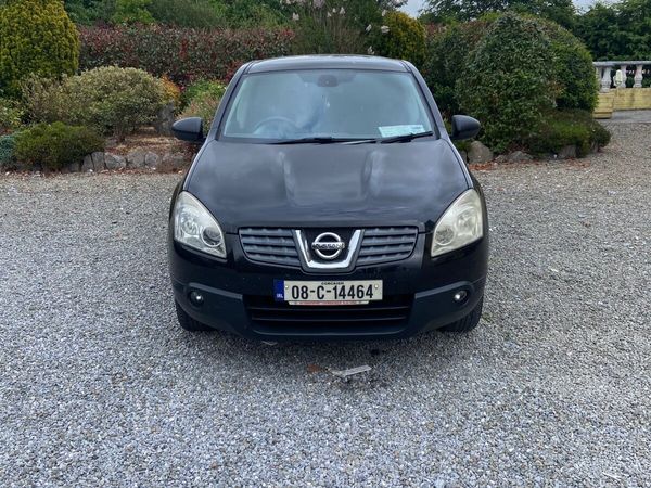 Nissan Qashqai Hatchback, Petrol, 2008, Black