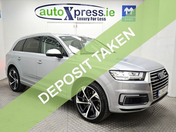 Audi Q7 Estate, Hybrid, 2017, Silver