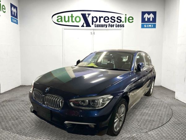 BMW 1-Series Hatchback, Diesel, 2016, Blue