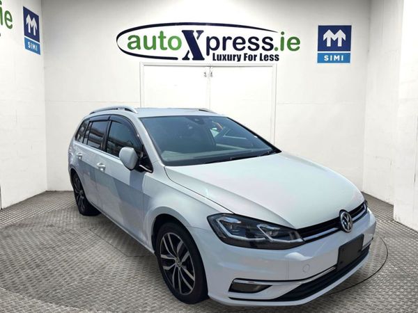 Volkswagen Golf Estate, Petrol, 2019, White