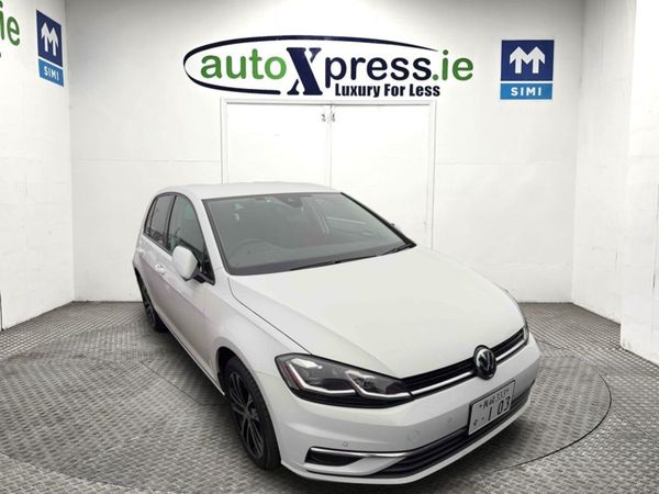 Volkswagen Golf Hatchback, Diesel, 2019, White