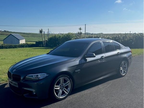 BMW 5-Series Saloon, Diesel, 2016, Grey