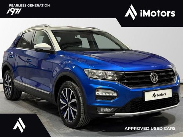 Volkswagen T-Roc SUV, Petrol, 2018, Blue