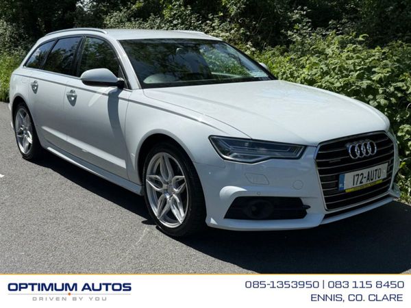 Audi A6 Estate, Petrol, 2017, White