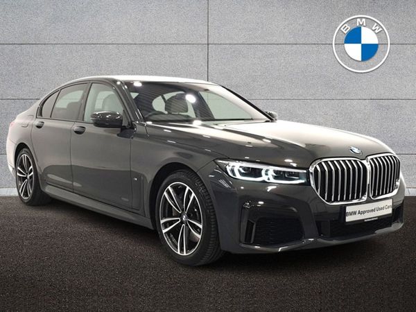 BMW 7-Series Saloon, Petrol Plug-in Hybrid, 2020, Grey