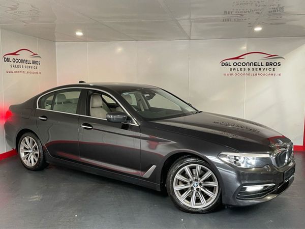 BMW 5-Series Saloon, Diesel, 2018, Grey