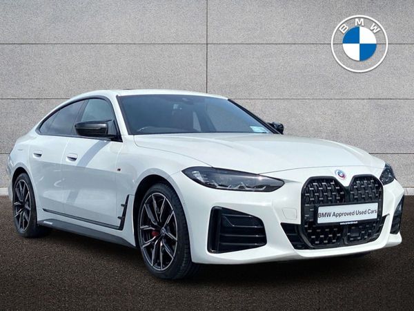 BMW 4-Series Hatchback, Diesel Hybrid, 2022, White