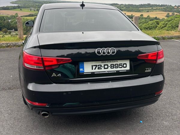 Audi A4 Saloon, Diesel, 2017, Black