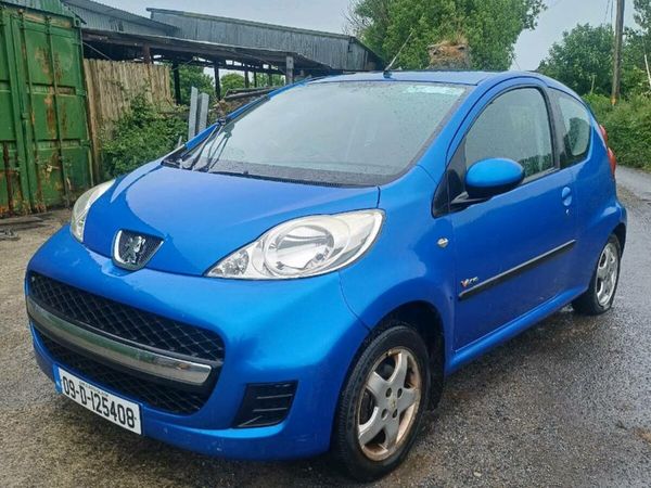 Peugeot 107 Hatchback, Petrol, 2009, Blue