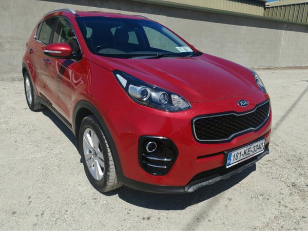 Kia Sportage SUV, Diesel, 2018, Red