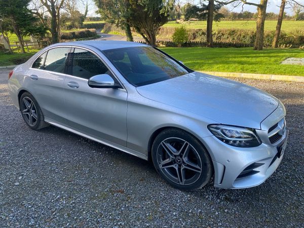 Mercedes-Benz C-Class Saloon, Diesel, 2019, Silver