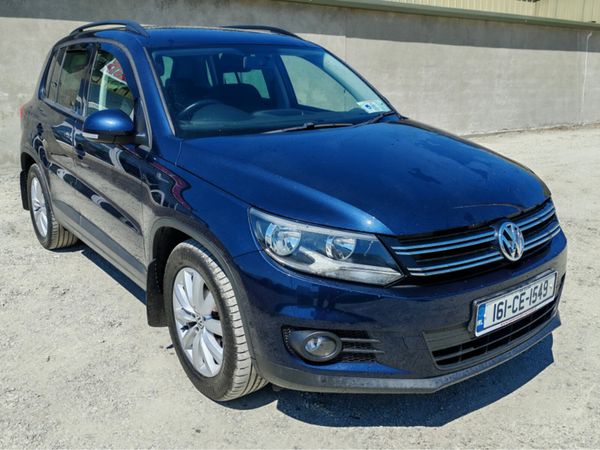 Volkswagen Tiguan SUV, Diesel, 2016, Blue