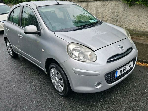 Nissan Micra Hatchback, Petrol, 2011, Silver