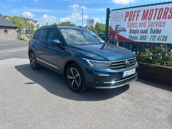 Volkswagen Tiguan SUV, Diesel, 2022, Blue