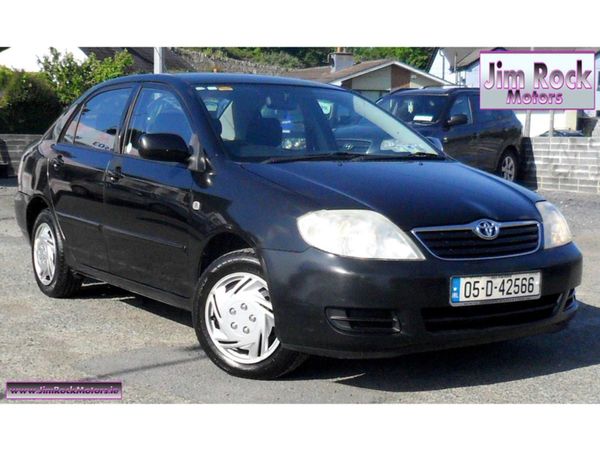 Toyota Corolla Saloon, Petrol, 2005, Black