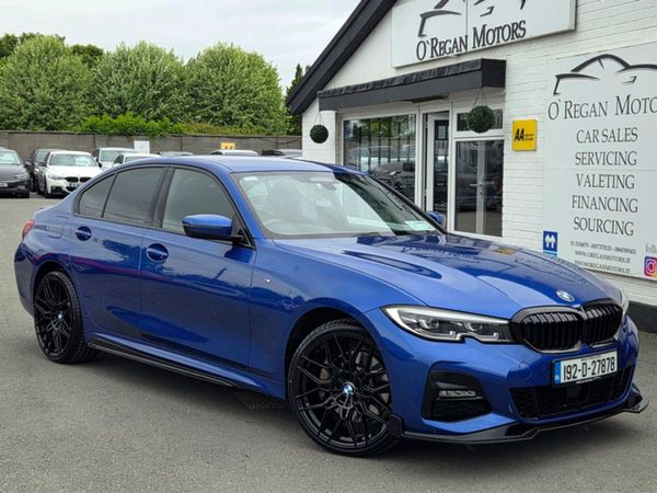 BMW 3-Series Saloon, Petrol Plug-in Hybrid, 2019, Blue
