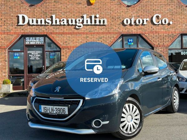 Peugeot 208 Hatchback, Petrol, 2015, Grey