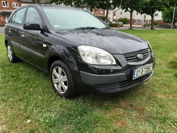 Kia Rio Hatchback, Petrol, 2007, Black