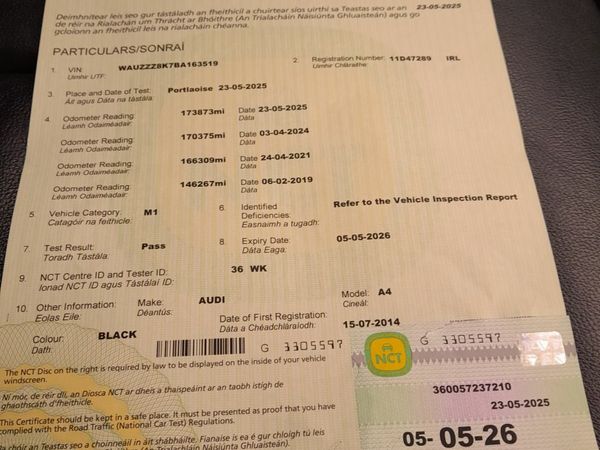 Audi A4 Saloon, Diesel, 2011, Black