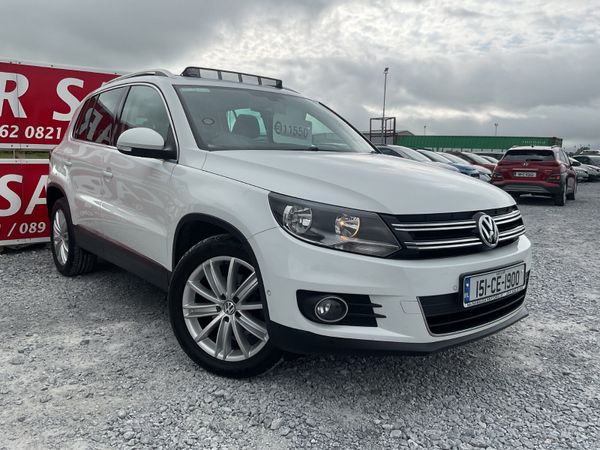 Volkswagen Tiguan SUV, Diesel, 2015, White