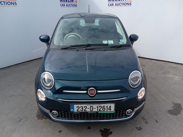 Fiat 500 Hatchback, Petrol, 2023, Blue