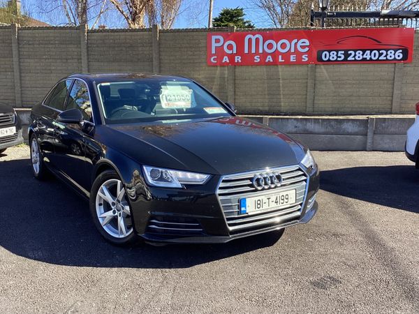Audi A4 Saloon, Diesel, 2018, Black
