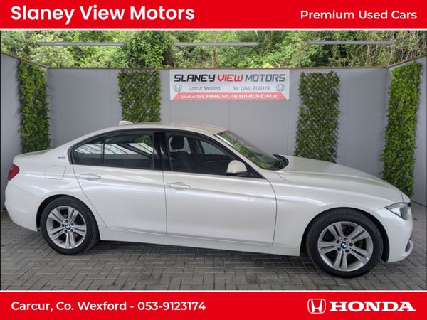BMW 3-Series Saloon, Hybrid, 2016, White