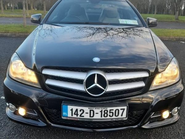 Mercedes-Benz C-Class Coupe, Diesel, 2014, Black