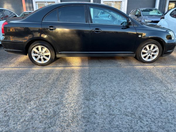Toyota Avensis Saloon, Petrol, 2006, Black