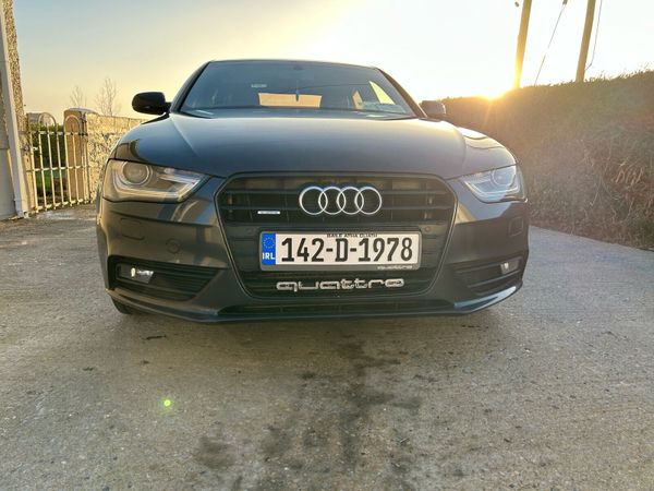 Audi A4 Saloon, Diesel, 2014, Blue